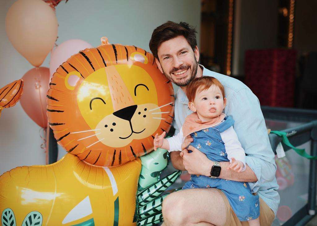 Steven and his daughter Edie